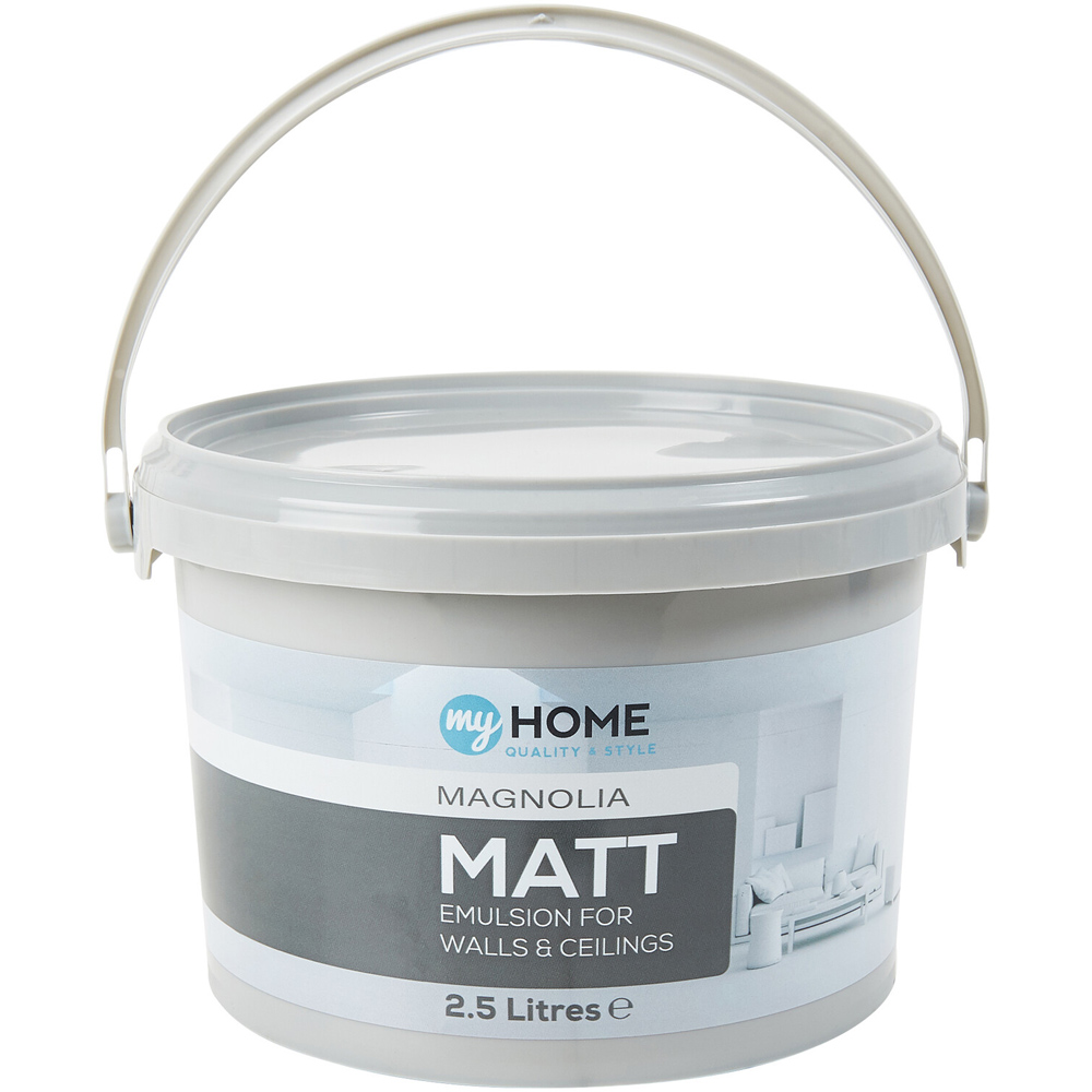 My Home Walls and Ceilings Magnolia Matt Emulsion Paint 2.5L Image 2