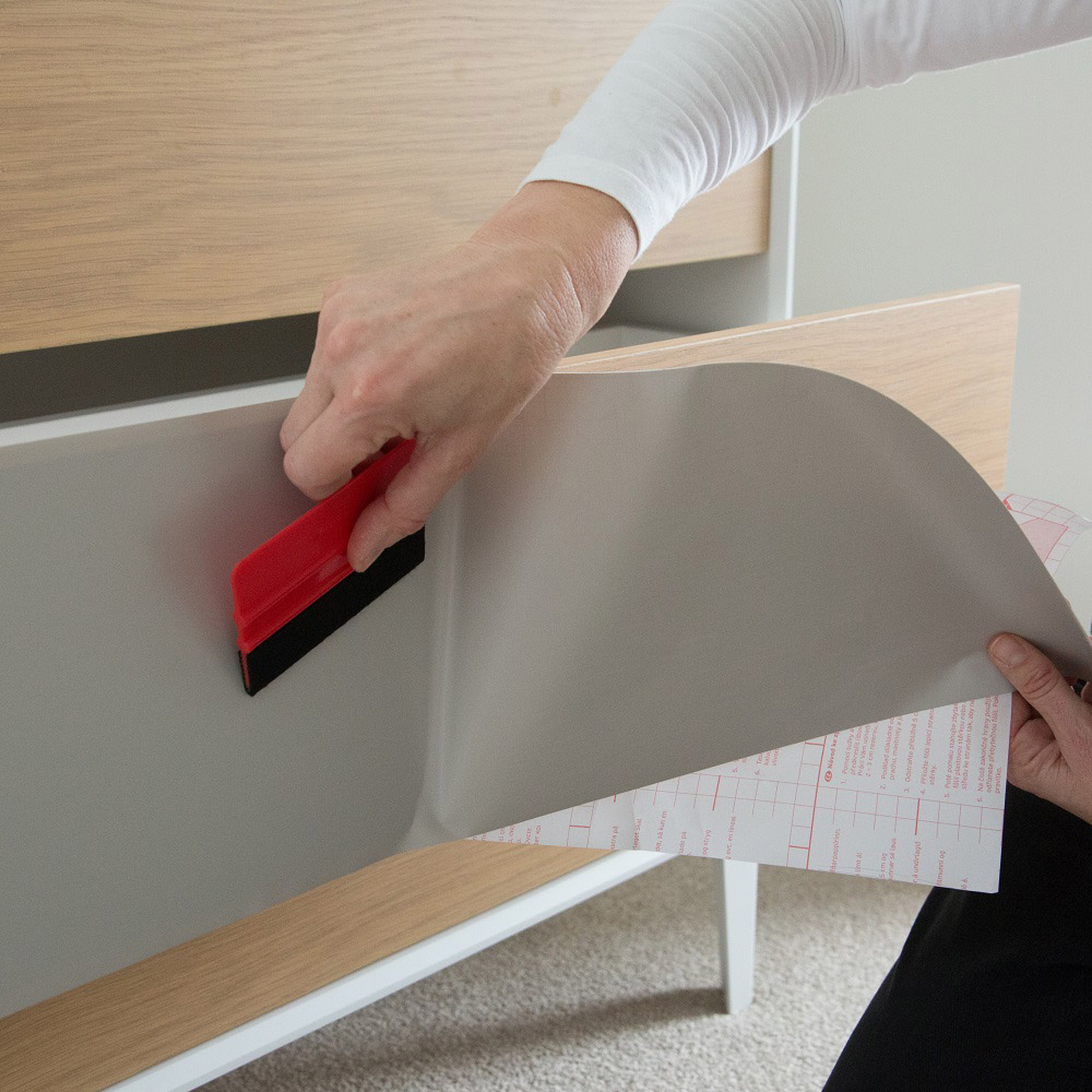 d-c-fix Matt Grey Sticky Back Plastic Vinyl Wrap Film 67.5cm x 5m Image 4