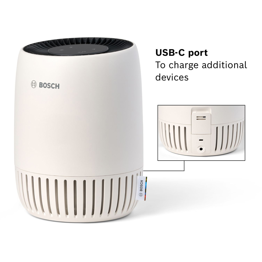 Bosch Air 1000 3-in-1 Black and White Compact Air Purifier Image 6