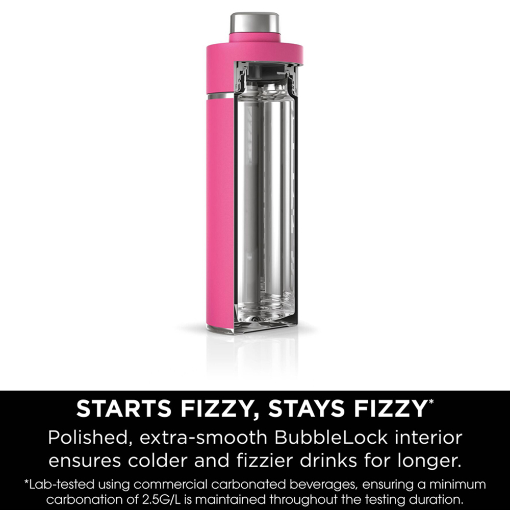 Ninja Thirsti Hot Pink Travel Bottle 530ml Image 6