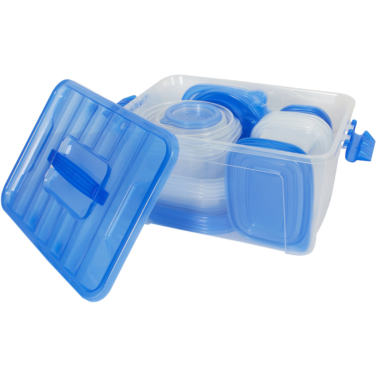 Set of 54 Assorted Containers - Blue Image 4
