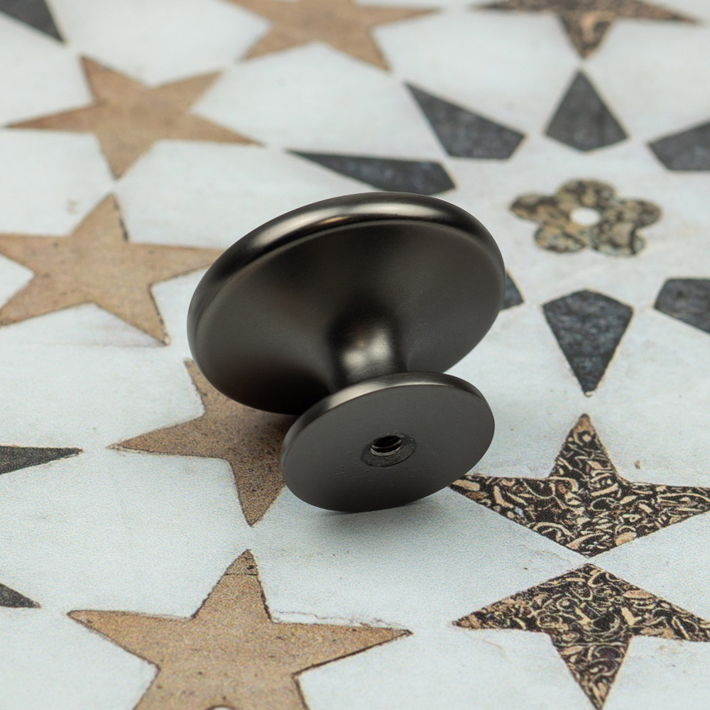 Handle & Home Gunmetal Knob 38mm Image 4