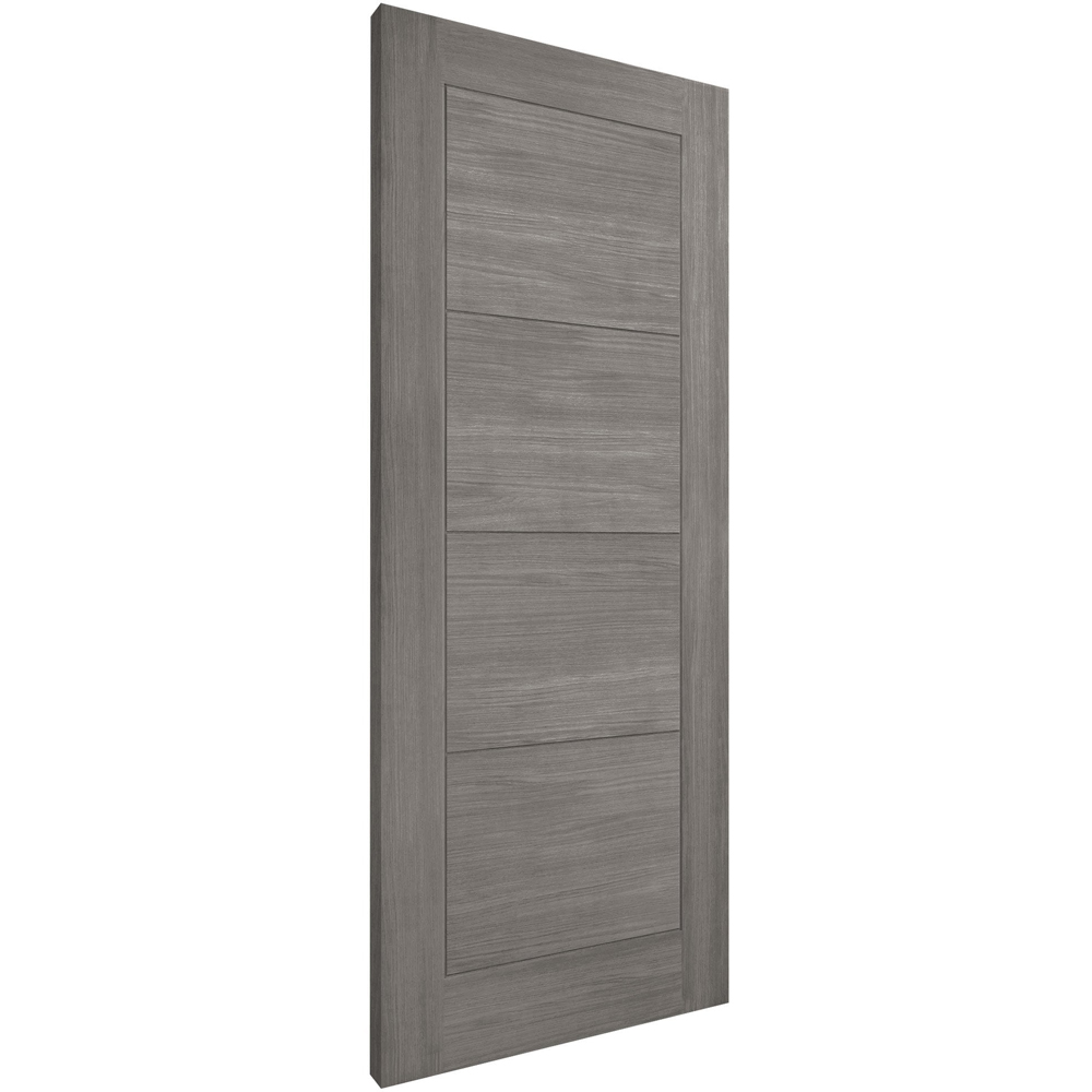 Light Grey Ladder Laminated Fully Finished FD30 Internal Fire Door 1981 x 686mm Image 3