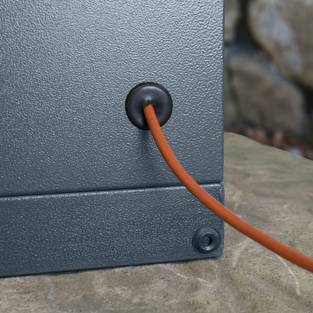 Asgard Access E Plus 8 x 4ft Double Door Green Bike Storage Shed Image 7