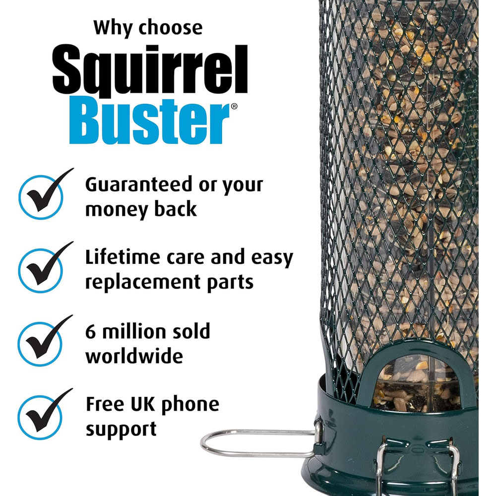 Happy Beaks Brome Squirrel Buster Mini Seed Feeder Image 7