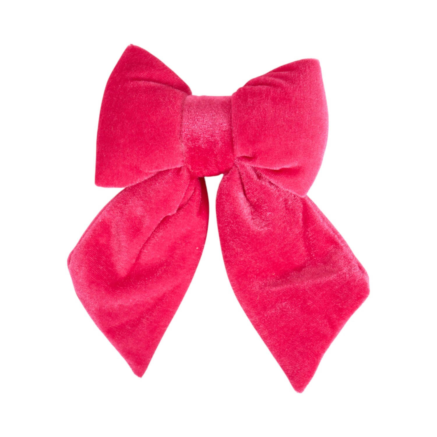 Set of 3 Chunky Plush Bow Tree Decorations Image 8