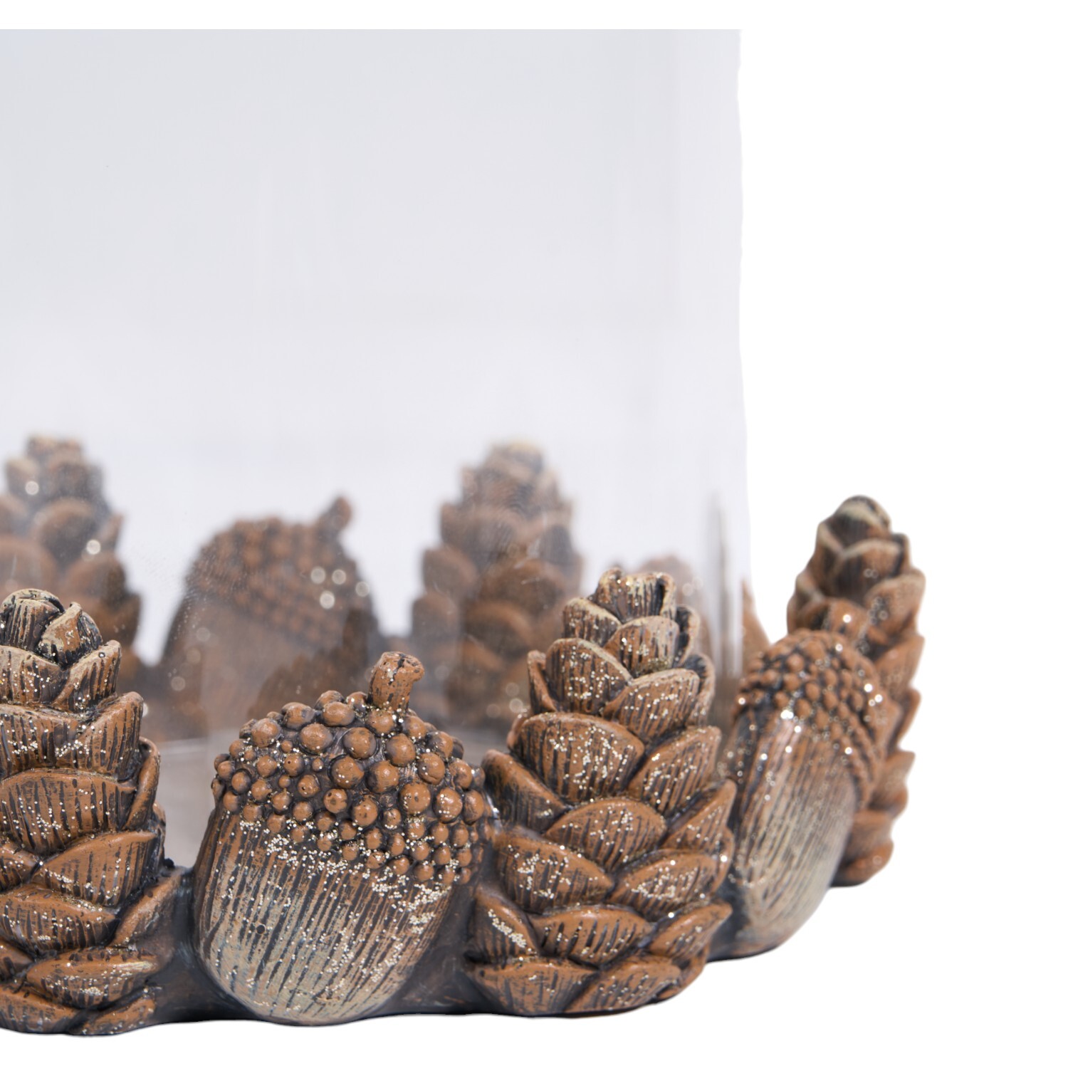 Acorn and Pinecone Hurricane Brown Image 2