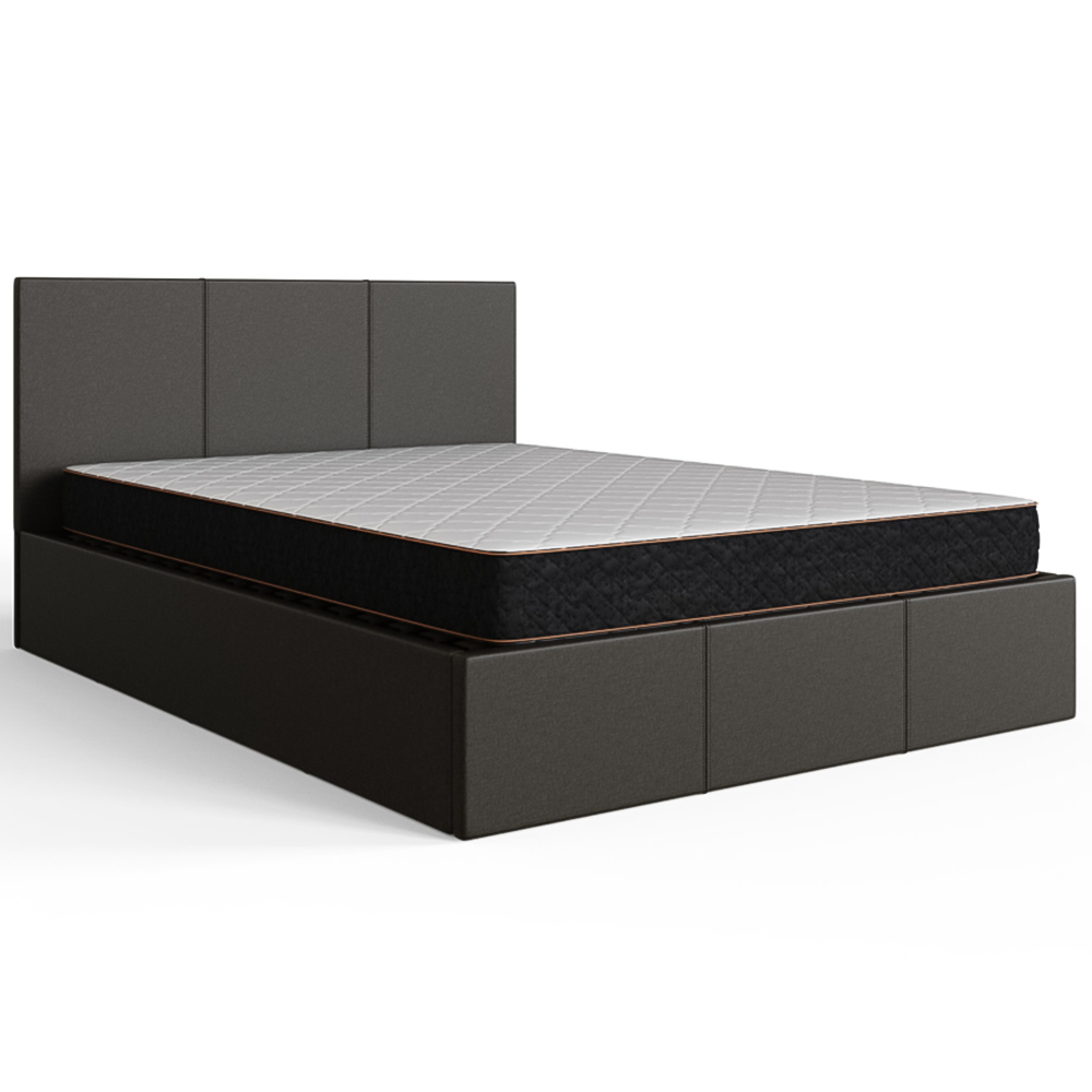 GFW King Size Grey End Lift Ottoman Bed Image 3