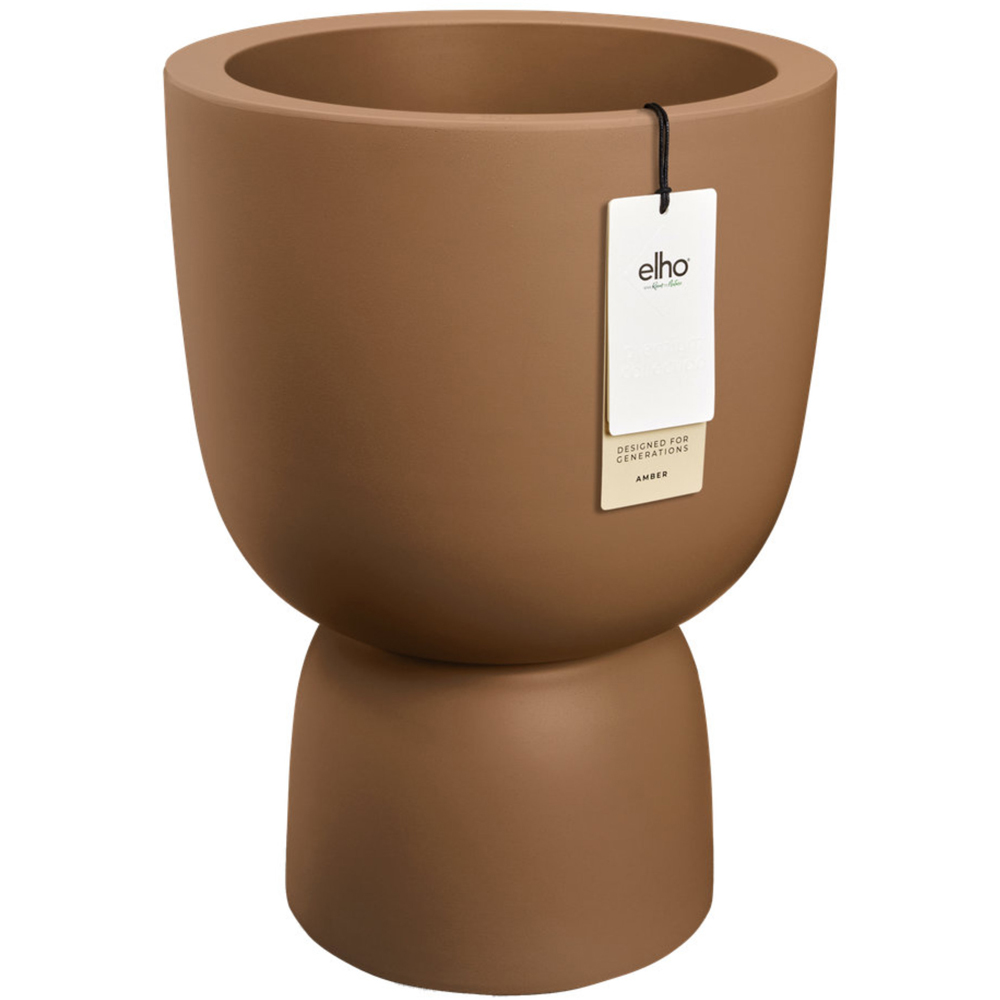elho Amber Caramel Coupe Plastic Plant Pot 41cm Image 5