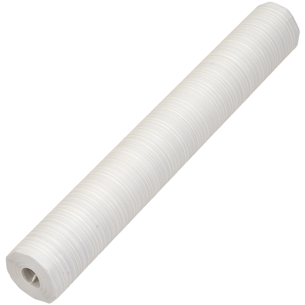 Living and Home White 3D Embossed Non-Woven Wallpaper Roll 950 x 53cm Image 3