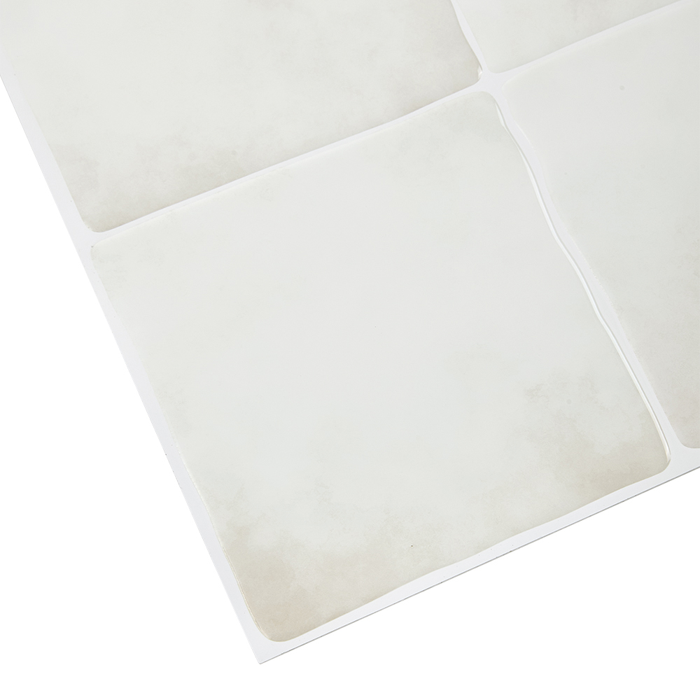 Living and Home Beige Square Self Adhesive Wall Sticker 10 Pack Image 7