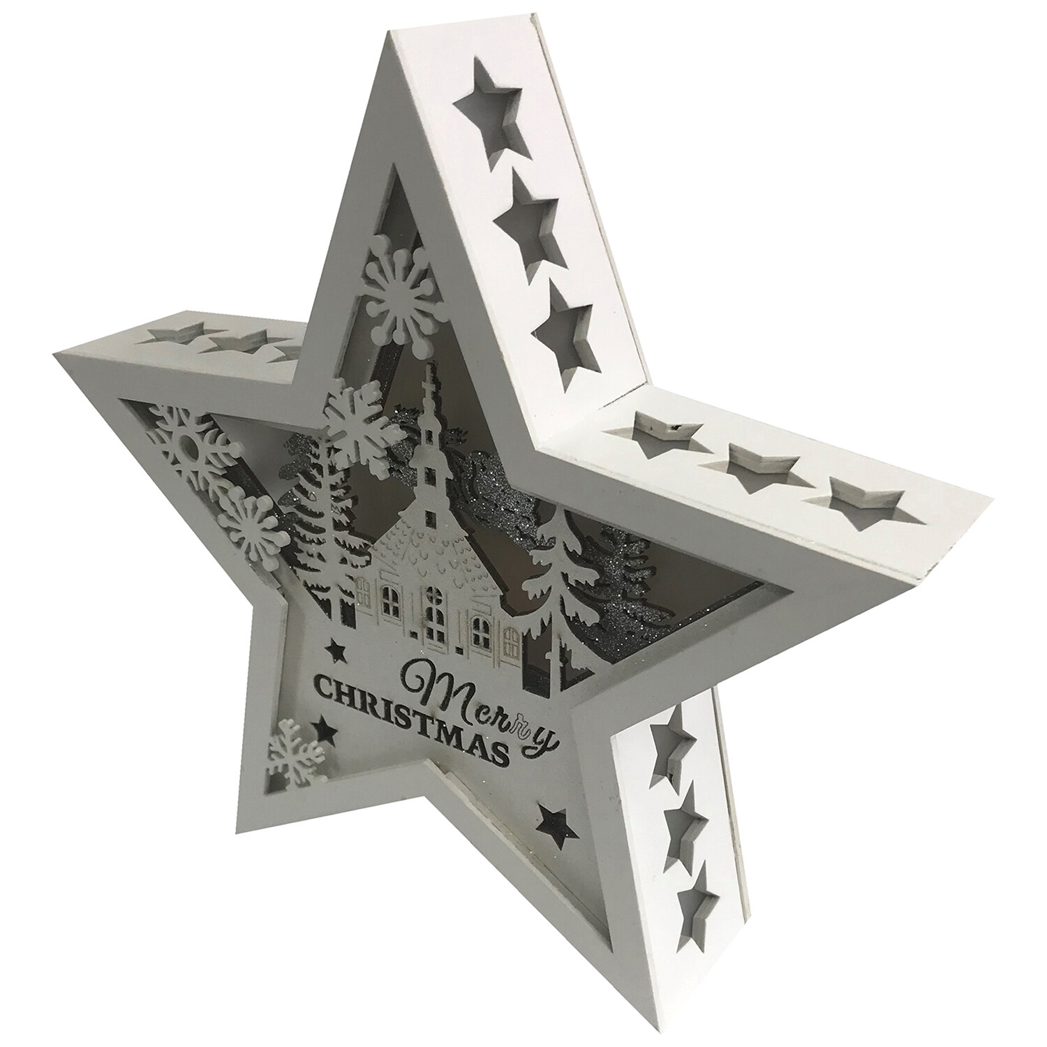 White And Silver Star Scene Image 2