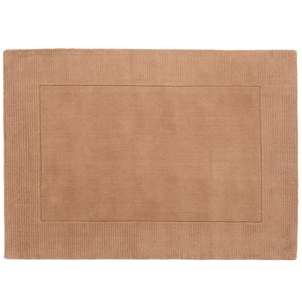 Esme Taupe Wool Rug 160 x 230cm Image 1