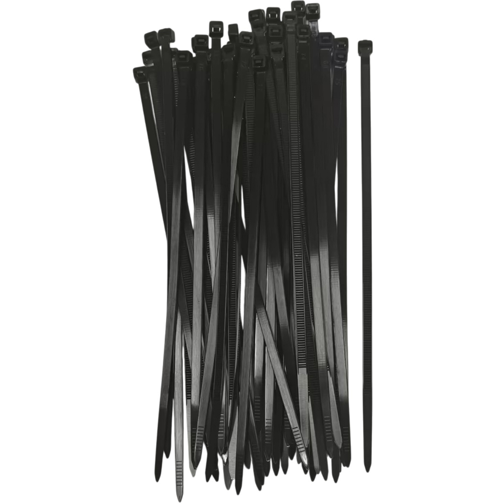 Pack of 50 My Home Cable Ties Black 2.5 x 100mm Image 3
