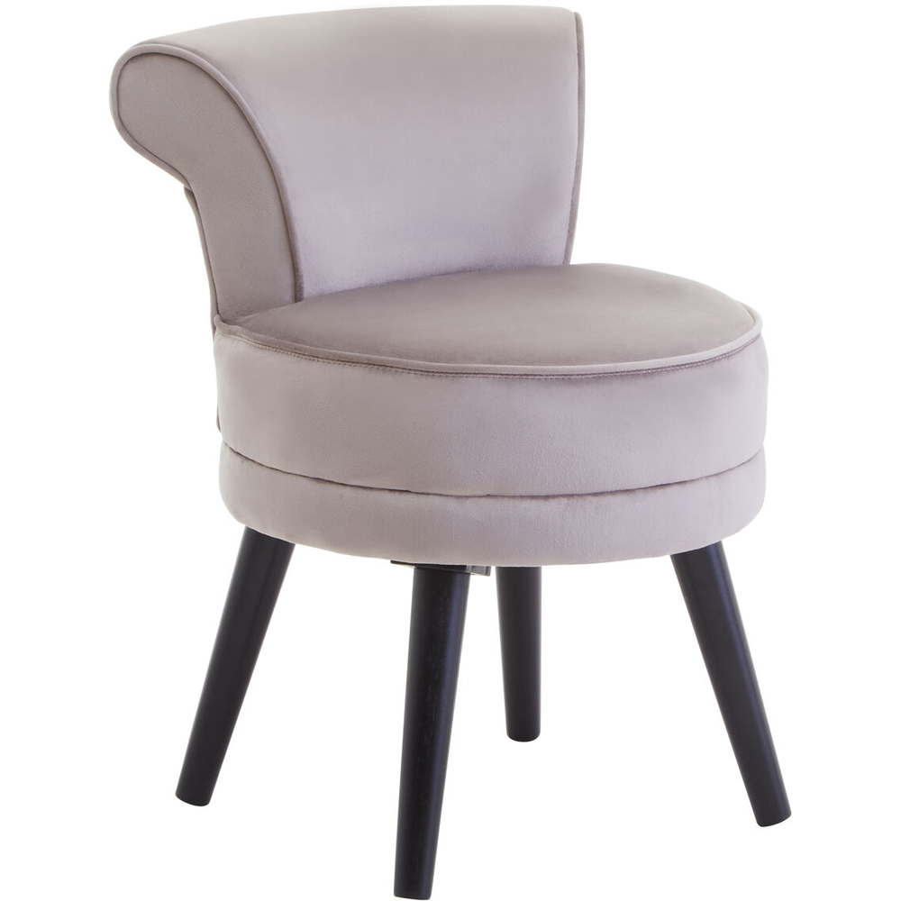 Premier Housewares Kids Loretta Mink Velvet Chair Image 2