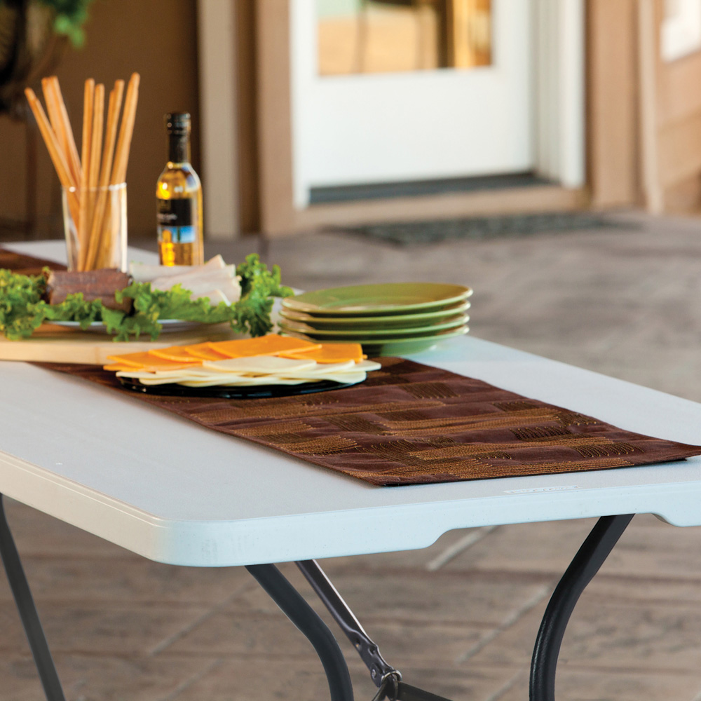 Lifetime Products Fold In Half Light Commercial Table Image 6