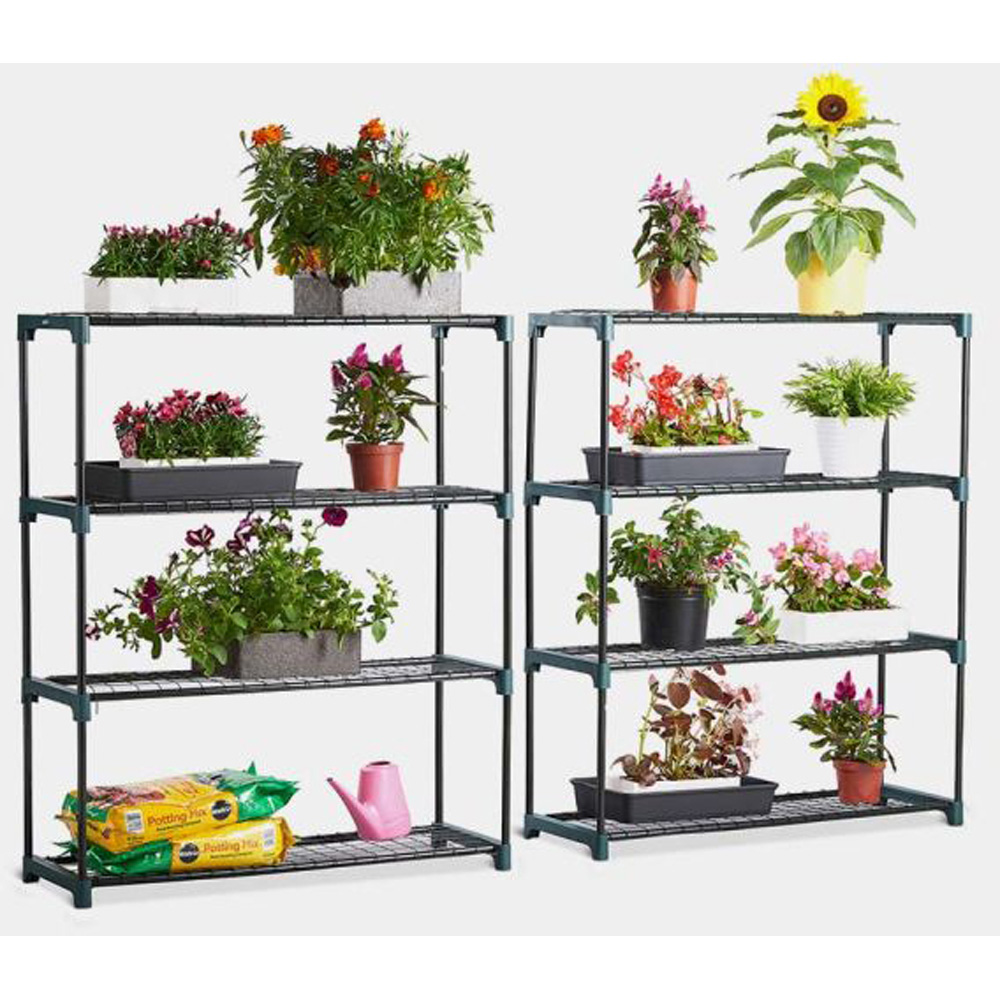 VonHaus 4 Tier Garden Display Unit 2 Pack Image 2
