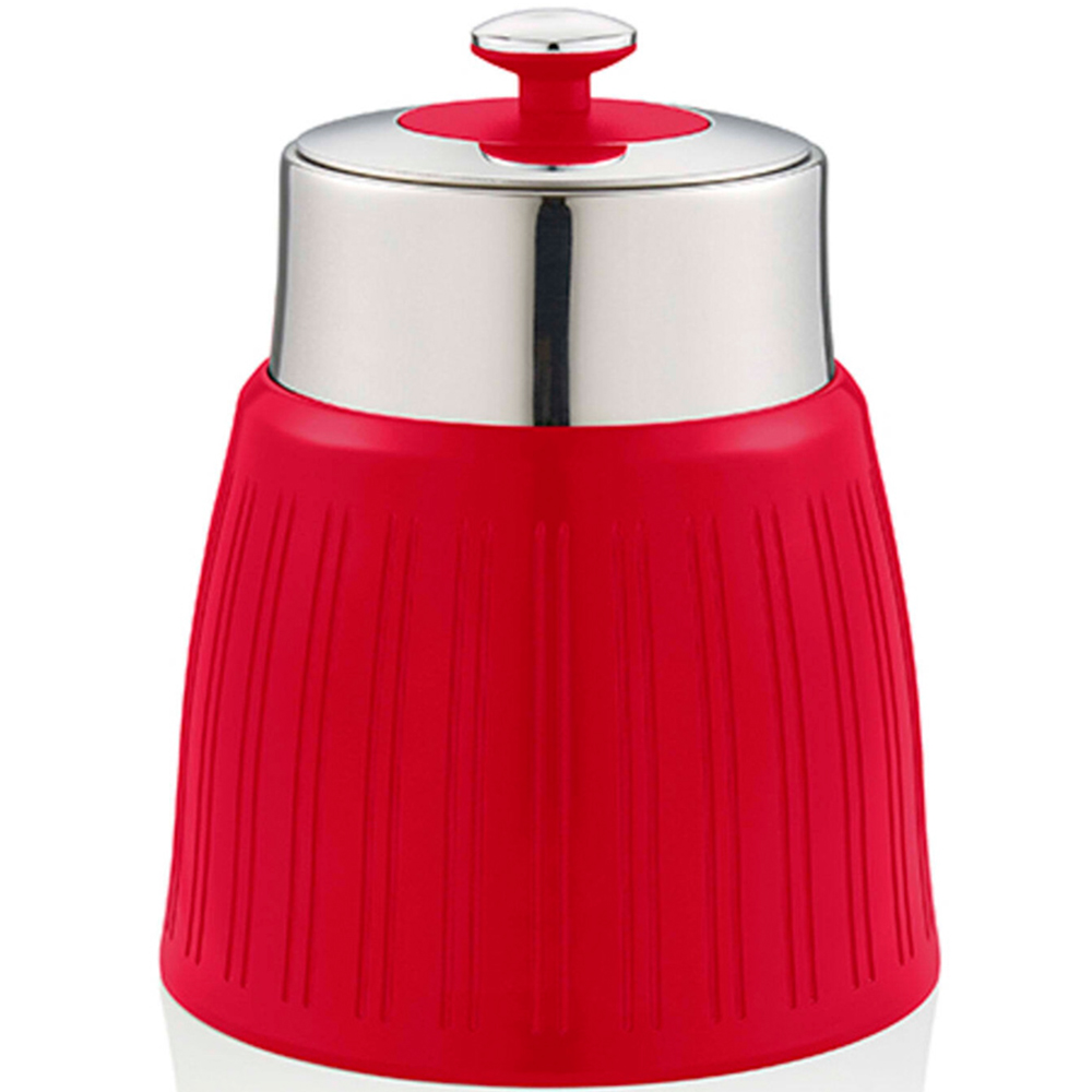 Swan 3 Piece Red Plastic Canisters Image 3