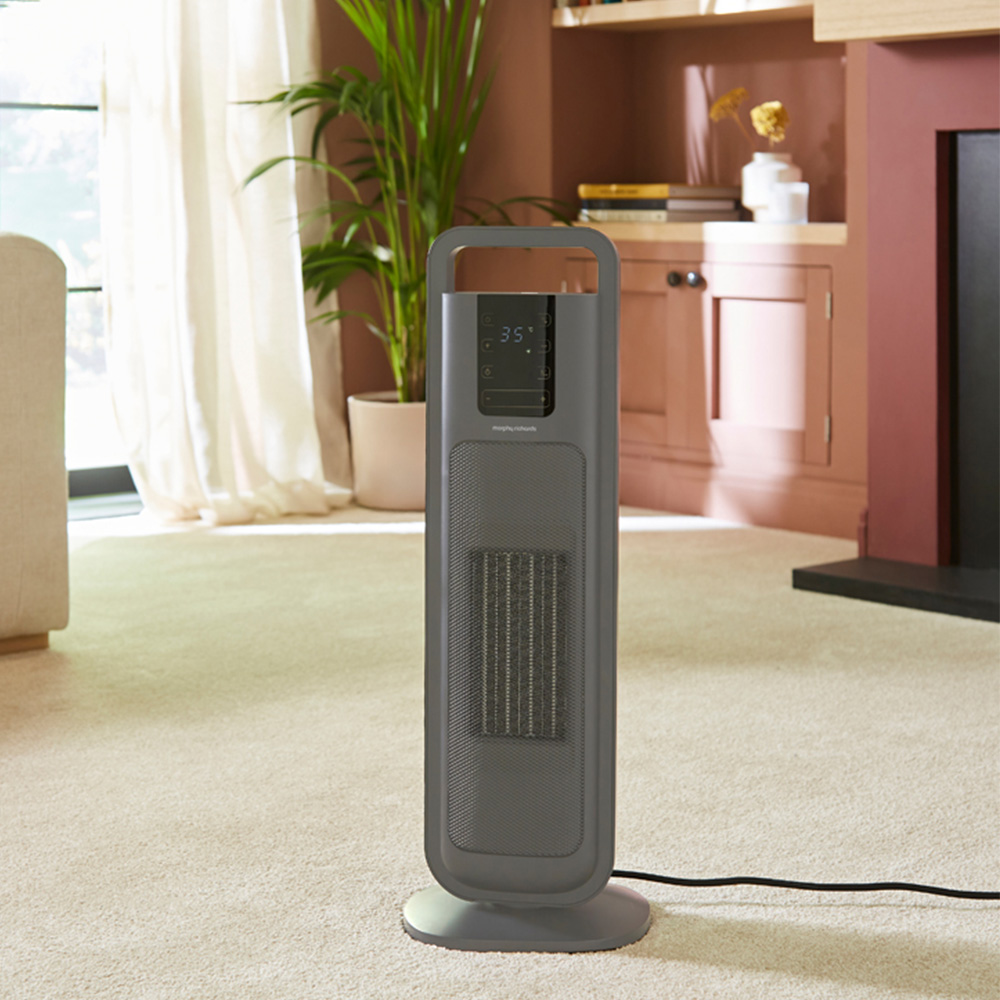 Morphy Richards Grey Ceramic Tower Fan Heater 2000W Image 9