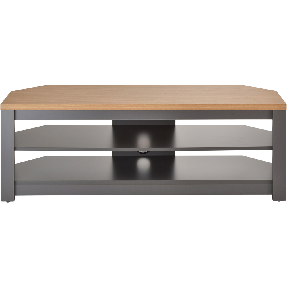 TTAP Memphis 2 Shelf Grey TV Stand Image 3