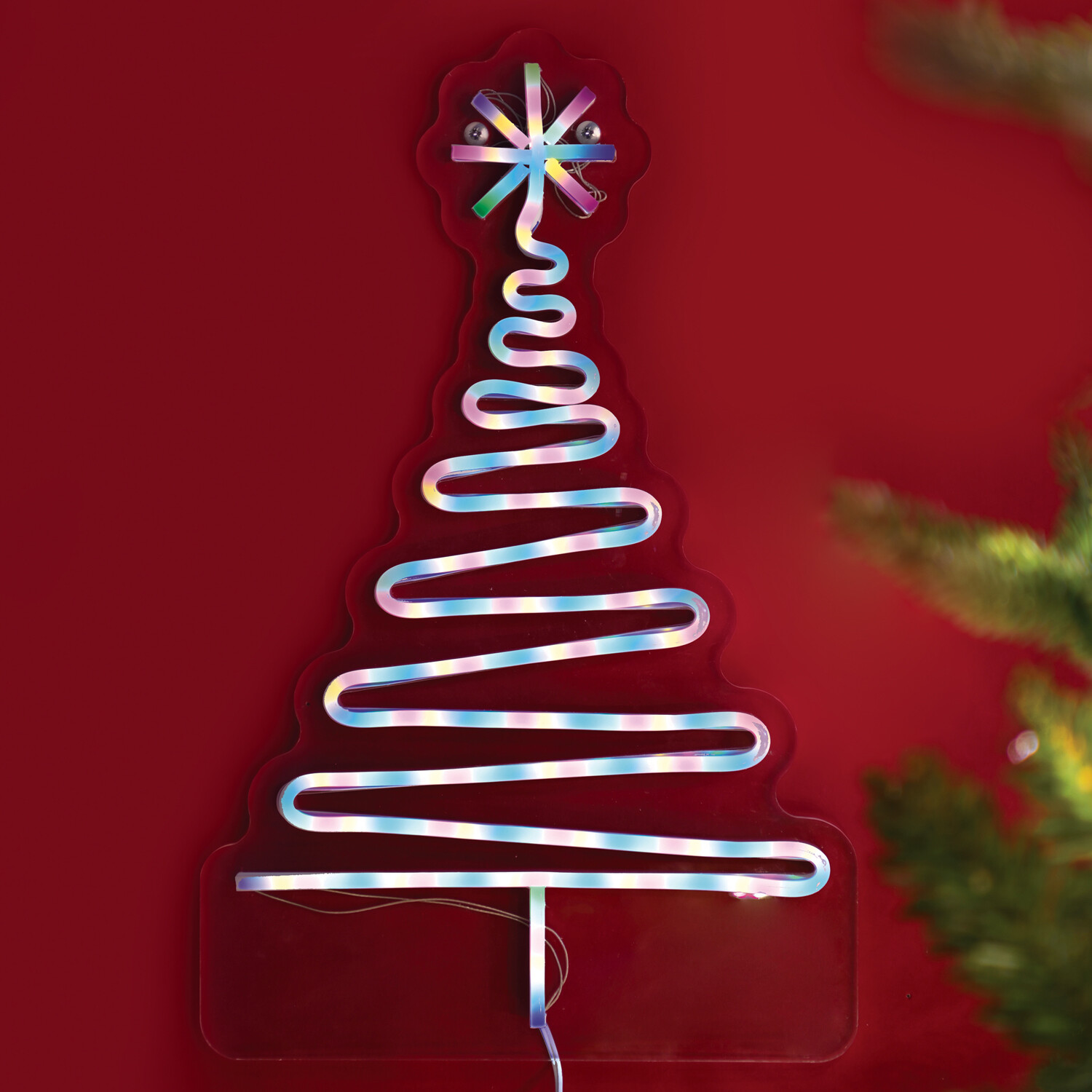 Neon LED Christmas Tree Image 7