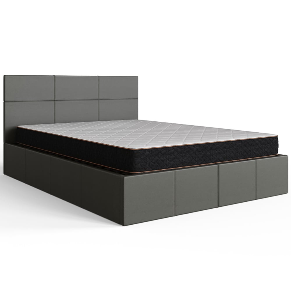 GFW King Grey Side Lift Ottoman Bed Image 4