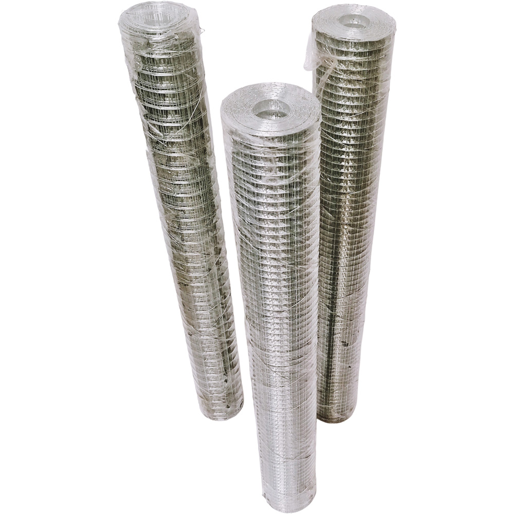 Inspirational Gifting Aviary Wire Mesh Rectangle Galvanised Bird Fence Roll 1 x 1/2 Inch 90cm x 6m Image 3