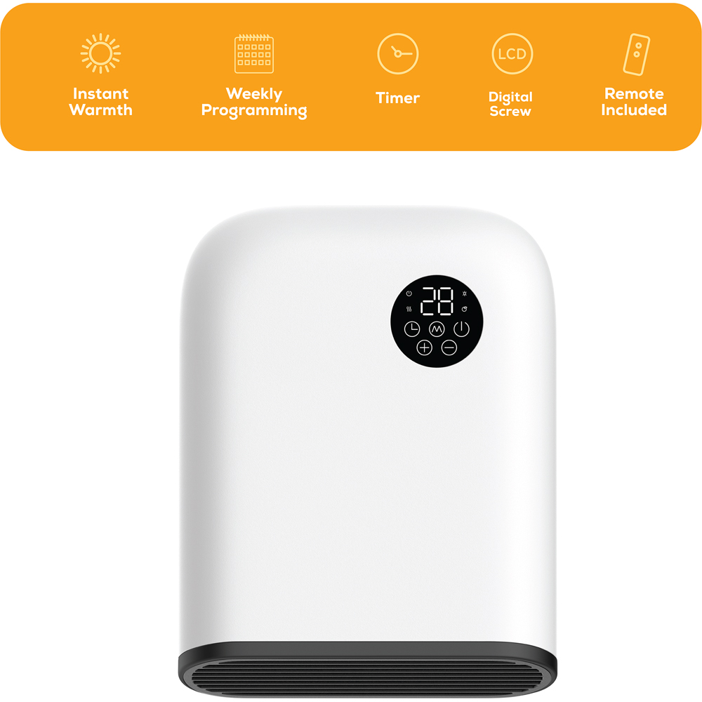 TCP Downflow Ceramic Wall Mounted Heater 2000W Image 2