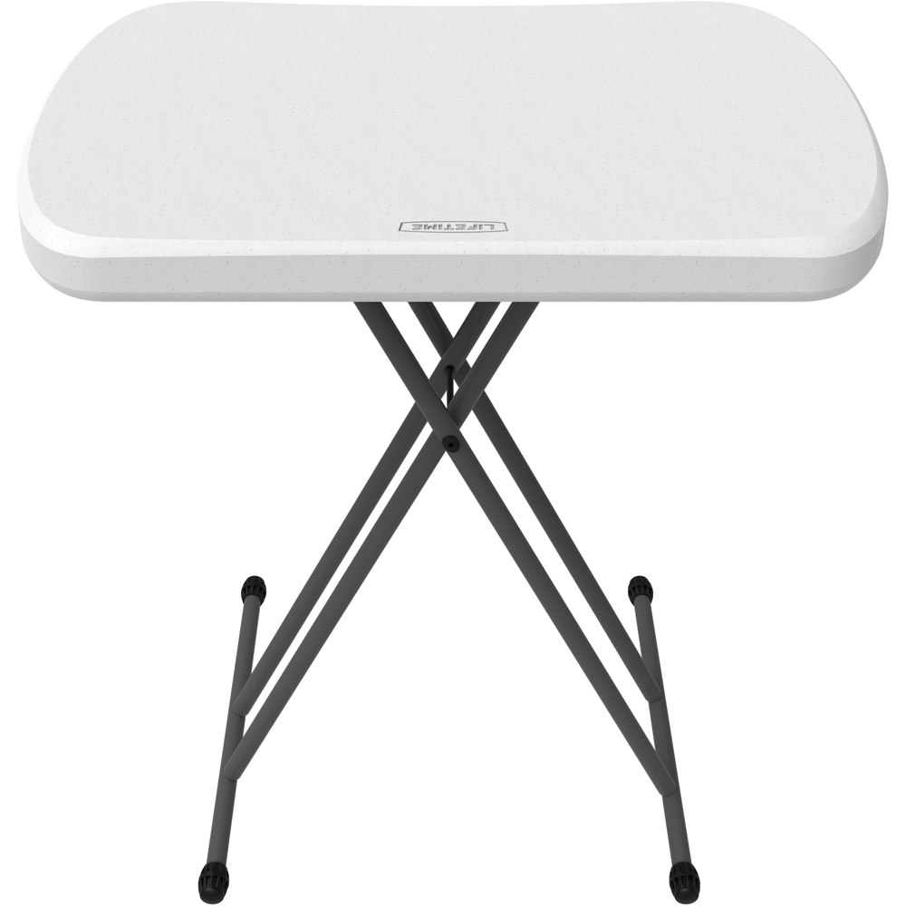 Lifetime Products Foldable Personal Table White Image 3