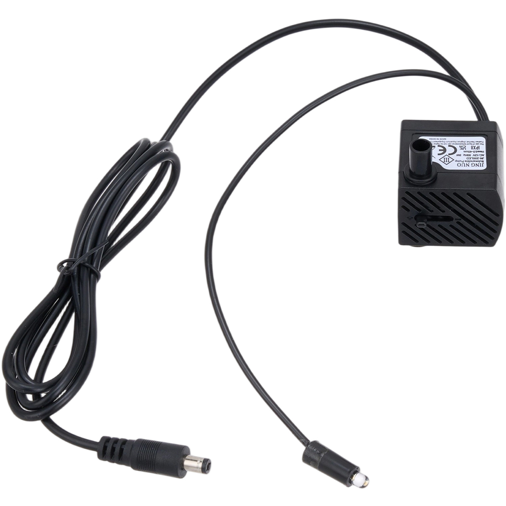 Living and Home 4 Tier LED Light Tabletop Water Fountain Image 3