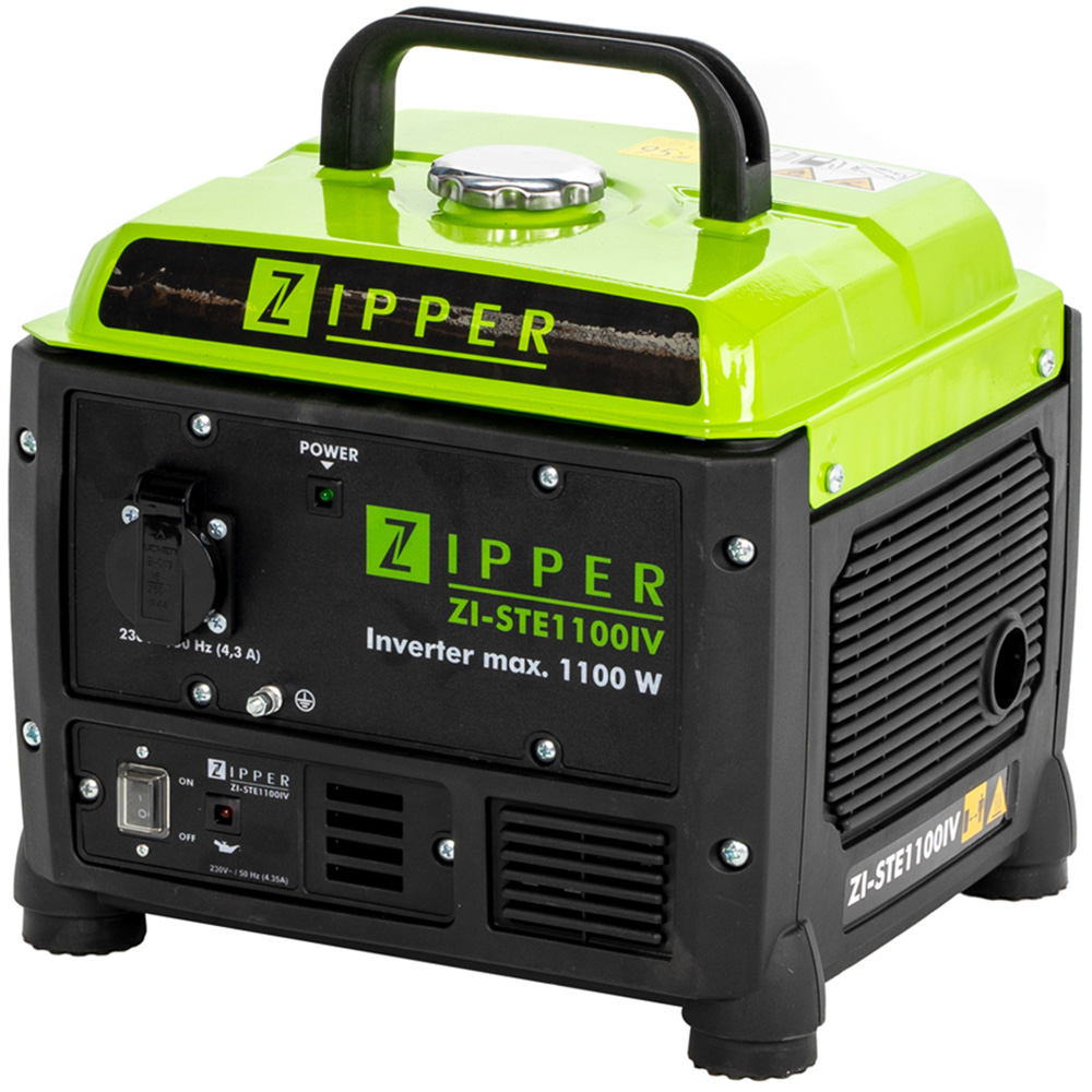 Zipper ZI-STE1100IV 1100W Inverter Generator Image 1