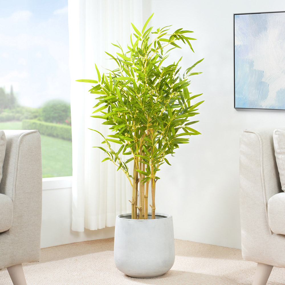 Bamboo Tree Indoor Artificial Plant 110cm Image 2