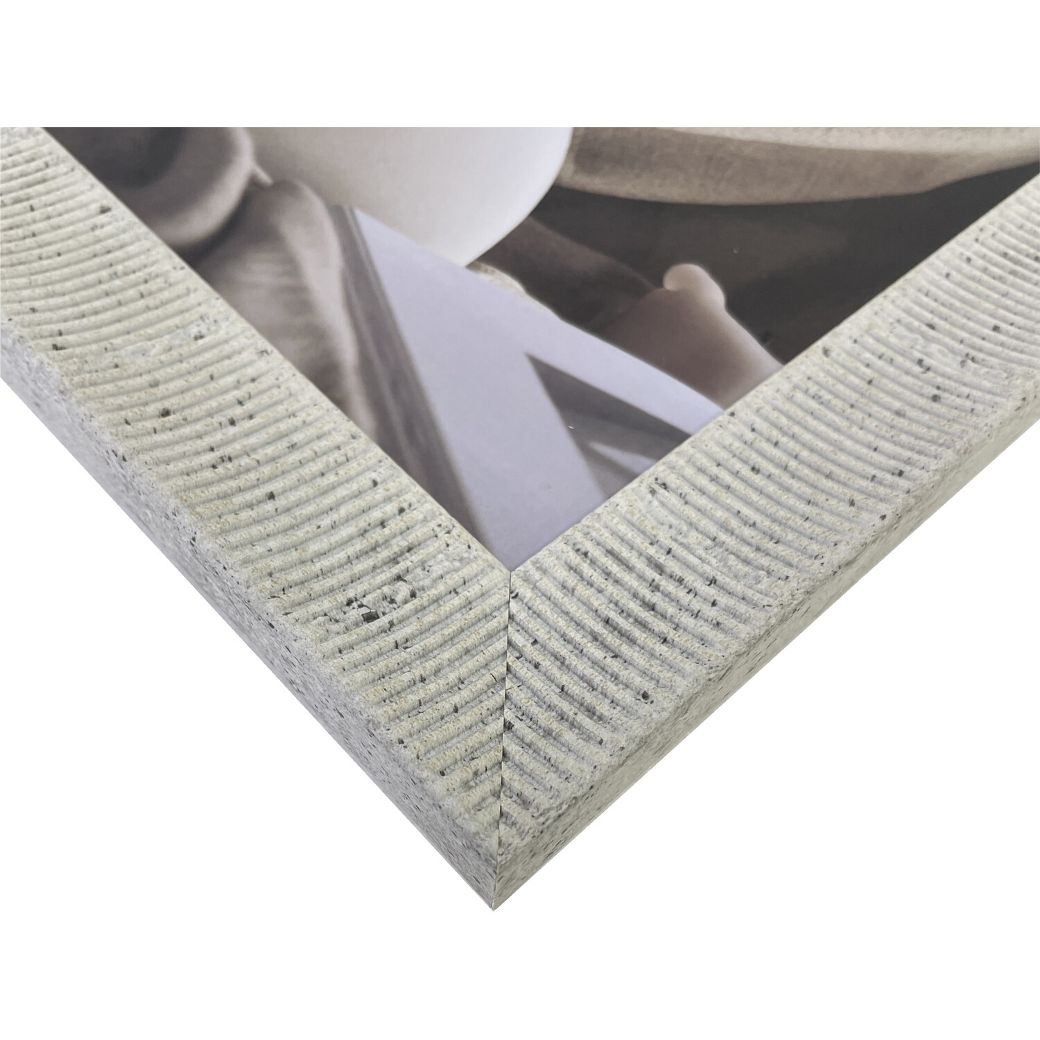 Avebury Stone Effect Photo Frame Neutral 10x8in Image 3