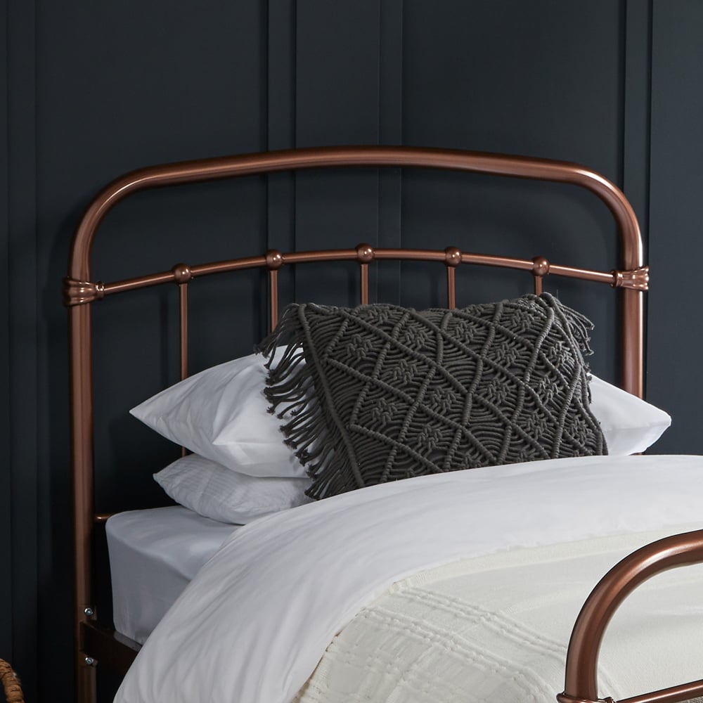 Halston 3.0 Single Copper Bed Frame Image 3