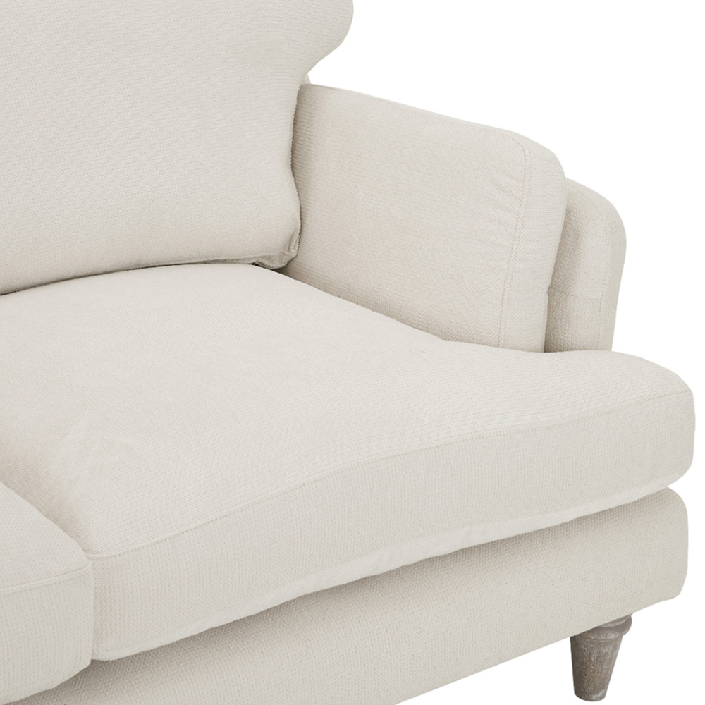 Home Detail Regent 3 Seater Ivory Linen Sofa Image 6
