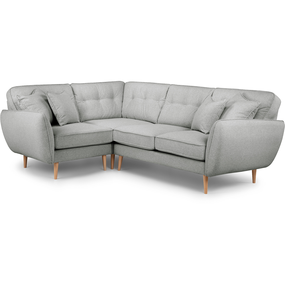 Opry Faro 4 Seater Button Back Ashen Right Hand Corner Sofa Image 2