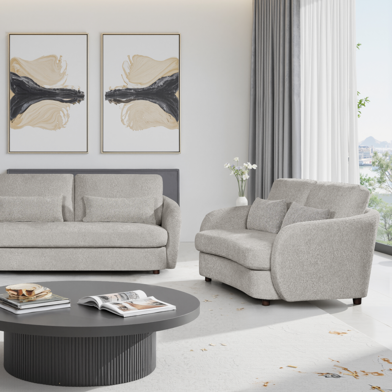 Mabel Sofa - Cream Image 5