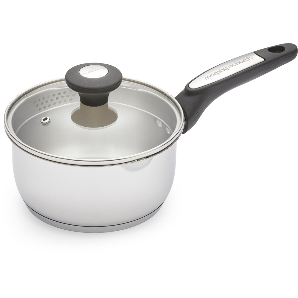 Morphy Richards Graphite Stainless Steel 5 Piece Pouring Spout Pan Set Image 4