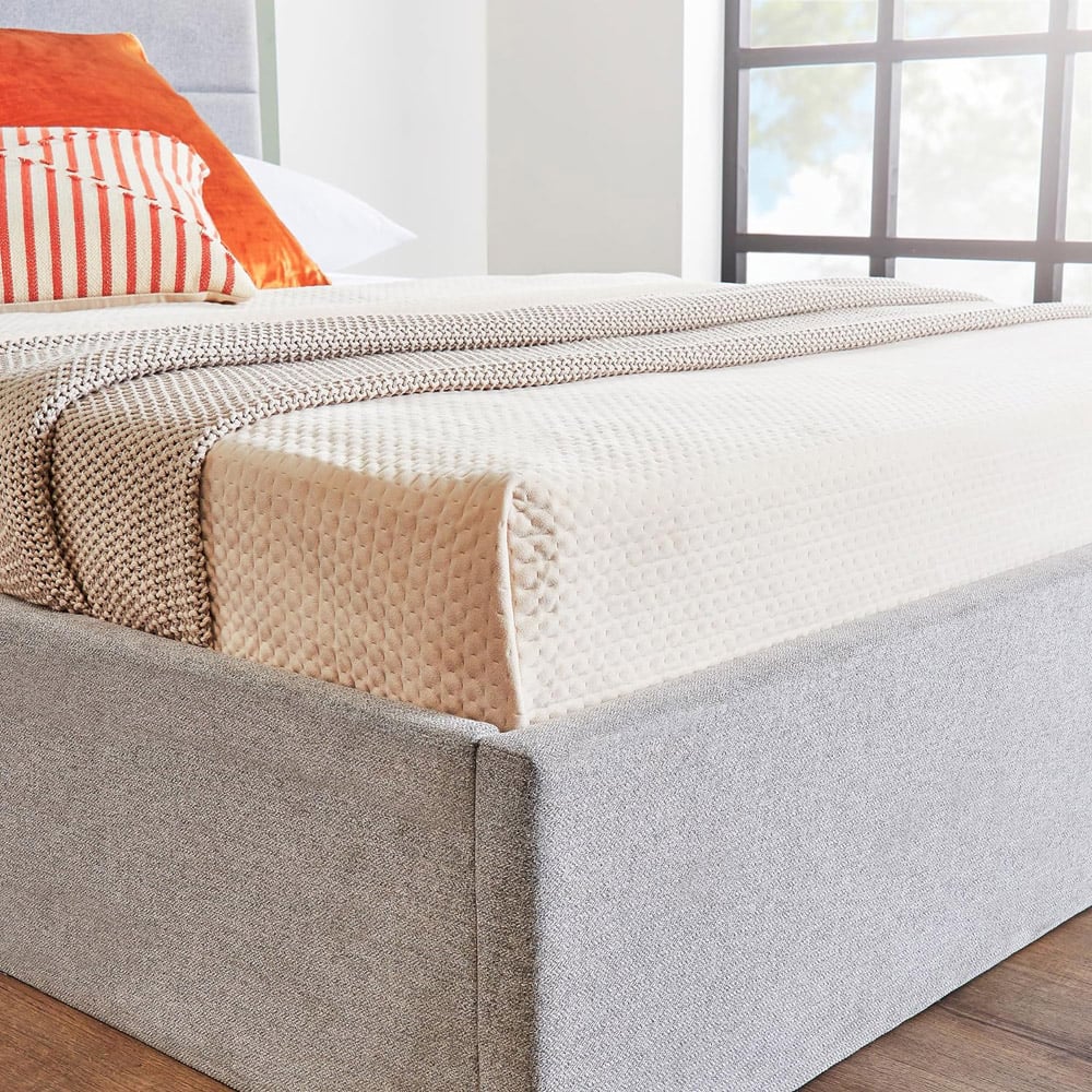 Home Treats King Size Grey Bed Frame with Mattress Image 6