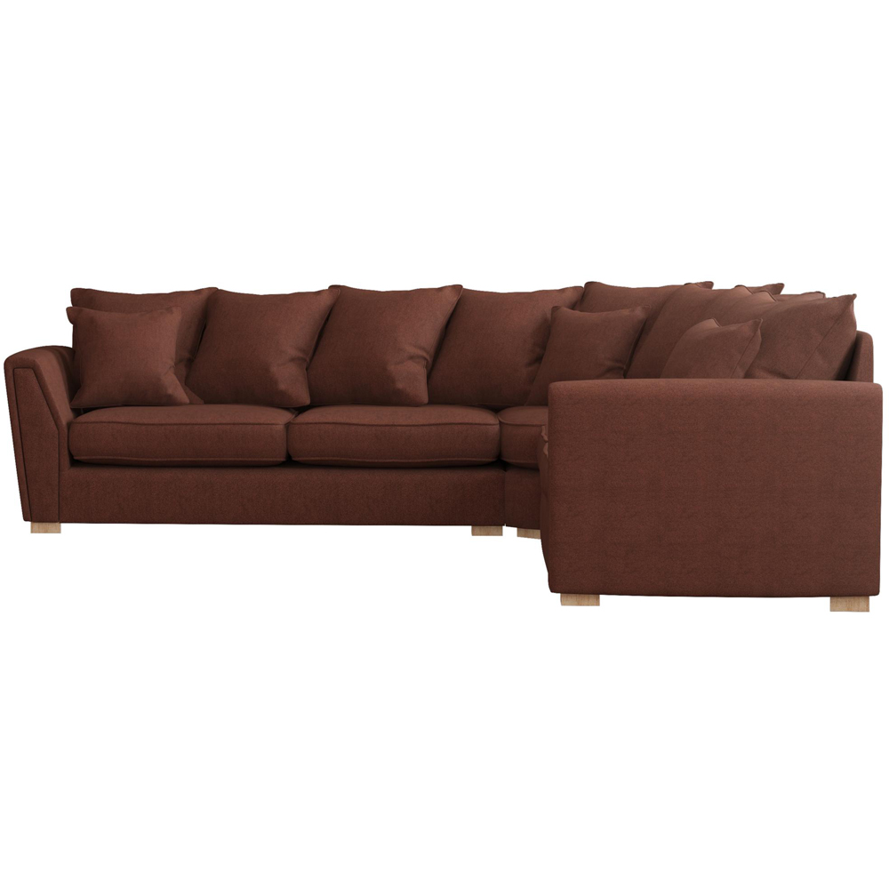 Wendleberry 4 Seater Venice Brick Scatter Back Corner Sofa Image 3