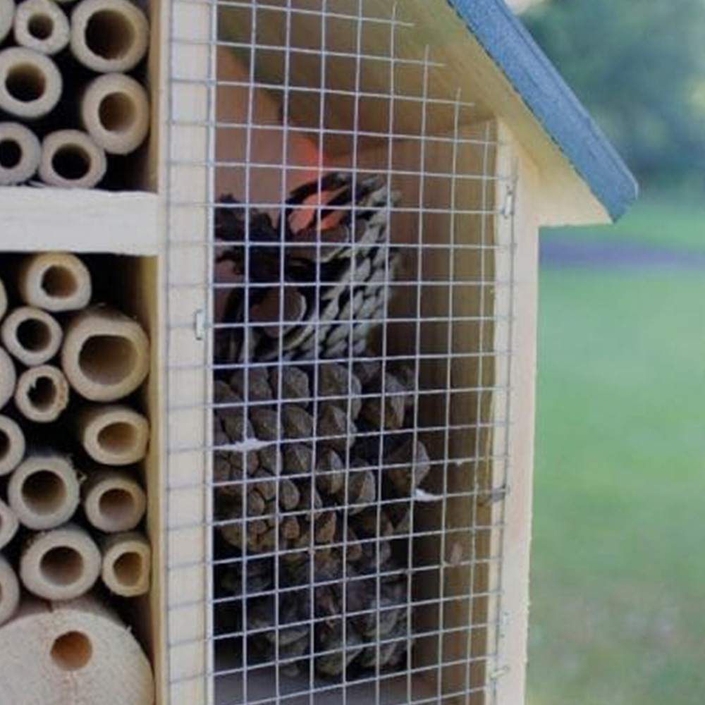 Marco Paul Wooden Insect House with Green Roof Image 4