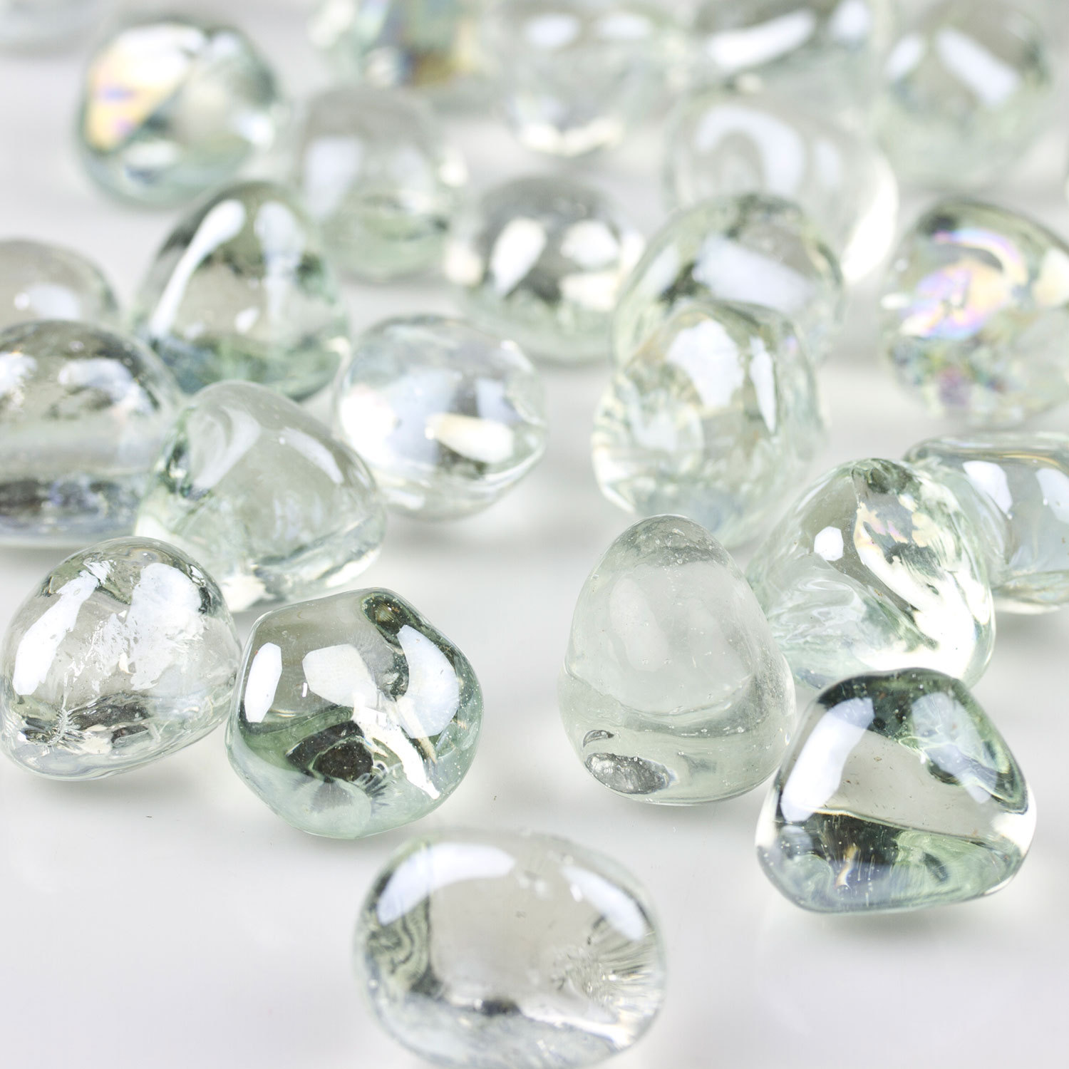 Clear Shell Glass Stones Ornament Image 2