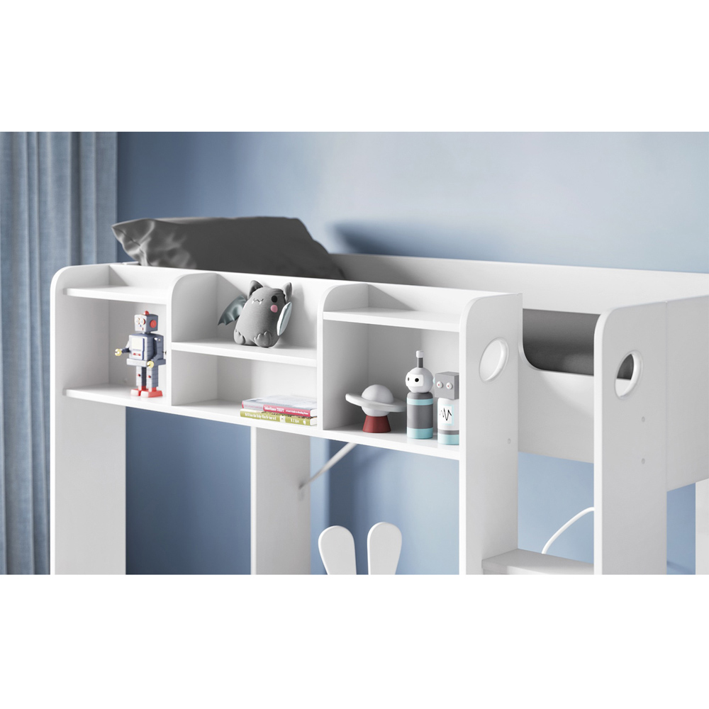 Flair Wizard Single White Junior Mid High Sleeper Image 3