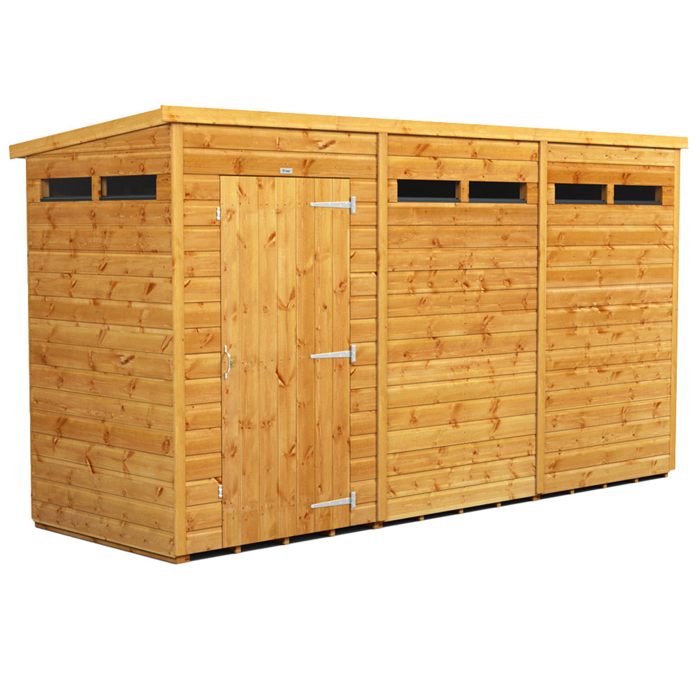 Power Sheds 12 x 4ft Pent Security Shed Image 1