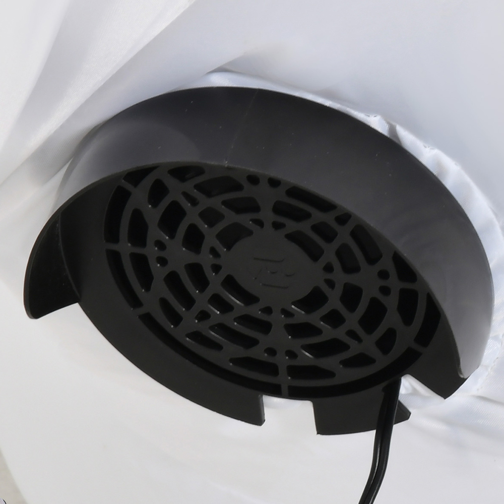 HOMCOM 1.5m Inflatable Polar Bear Image 6