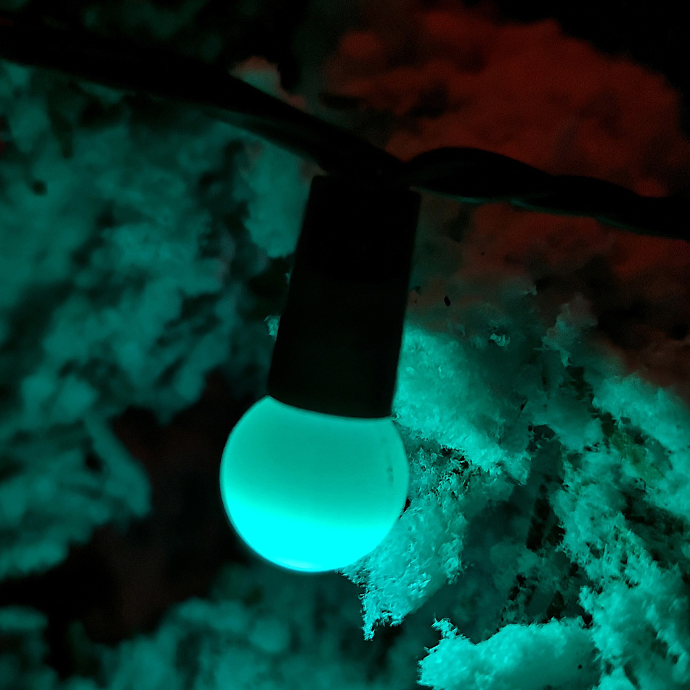 Samuel Alexander 100 Rainbow LED Pearl Berry Multi-Function Green String Light 10m Image 7