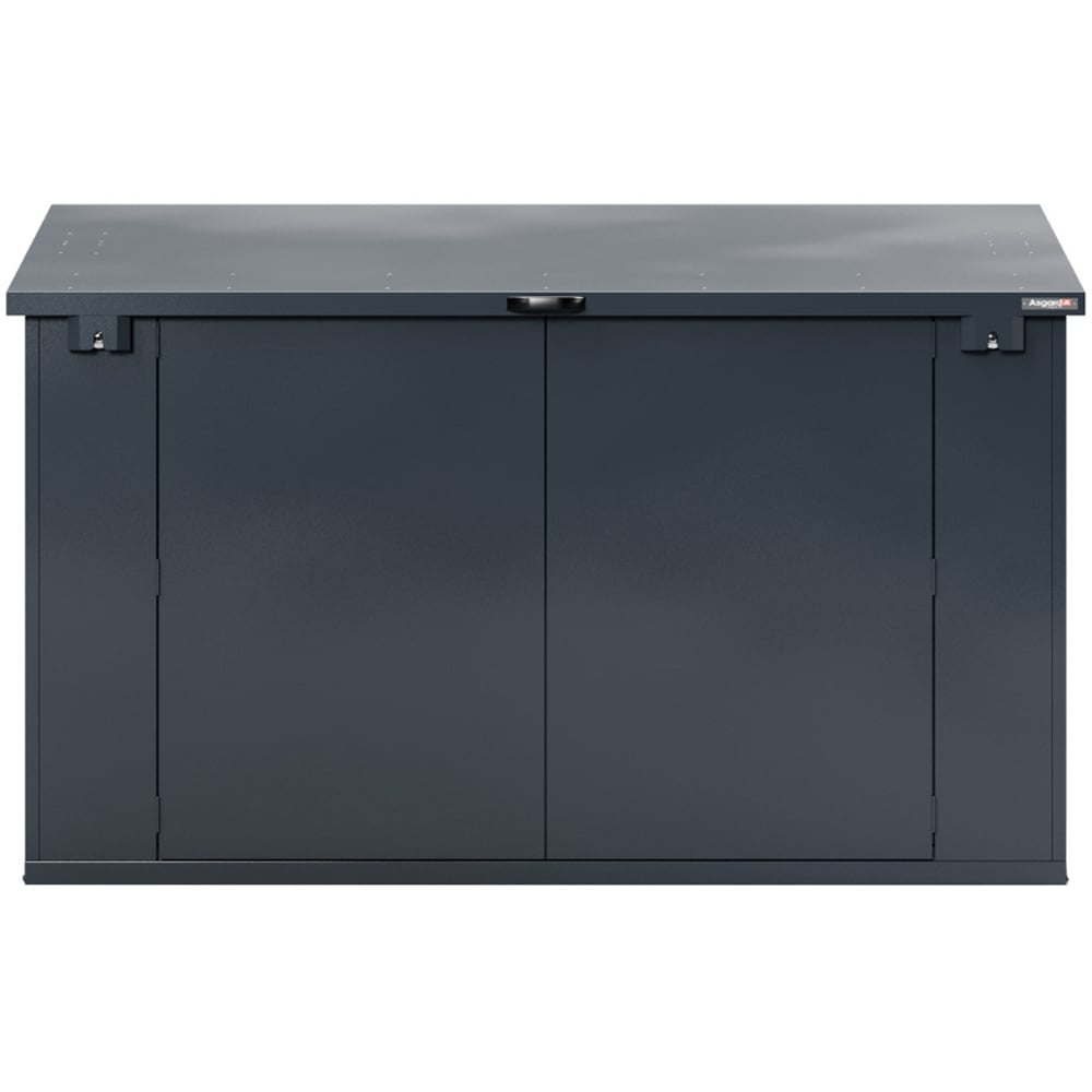 Asgard Access E Plus 8 x 4ft Double Door Grey Garden Shed Image 2