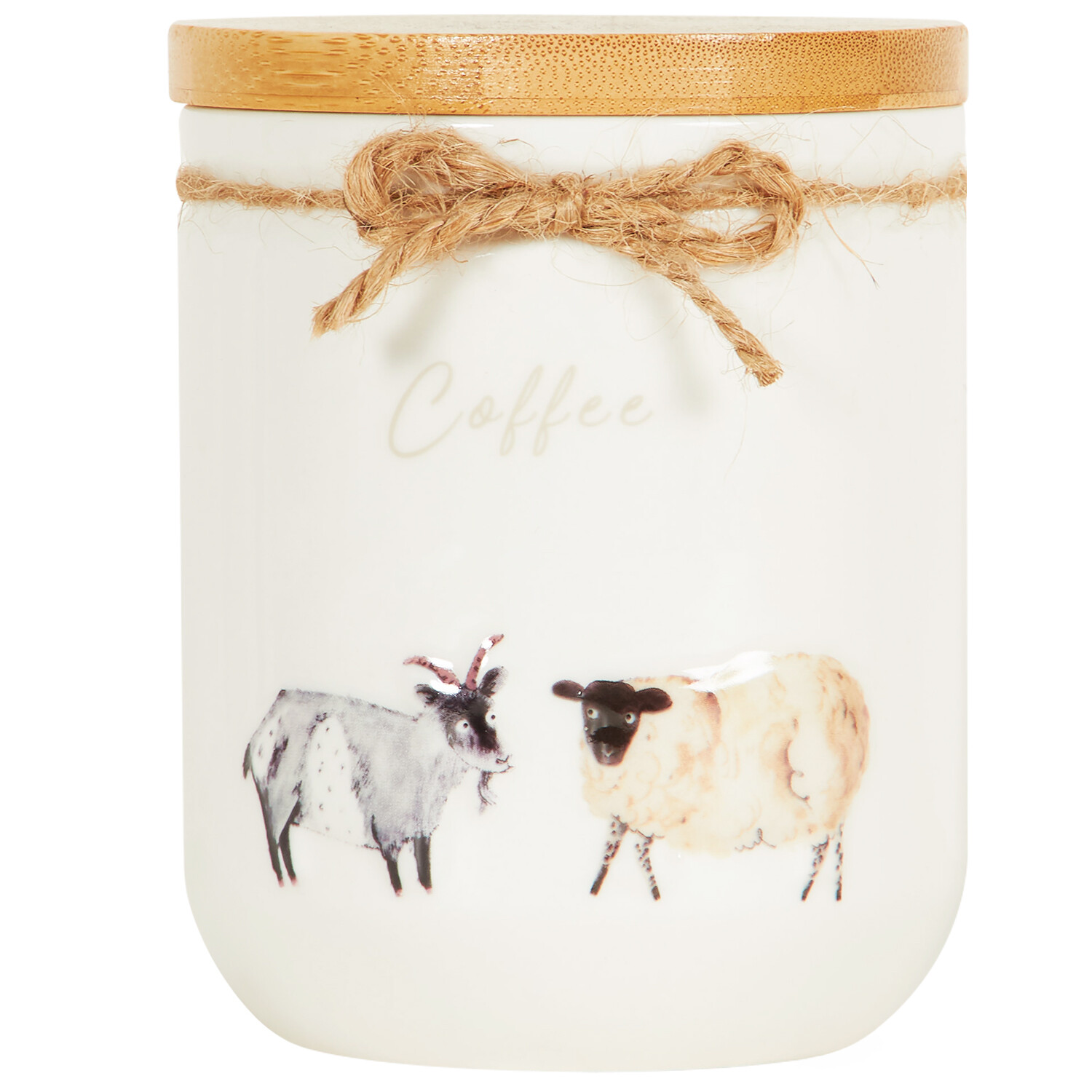 Daisy Farm Canister - Multicolour / Coffee Image 1