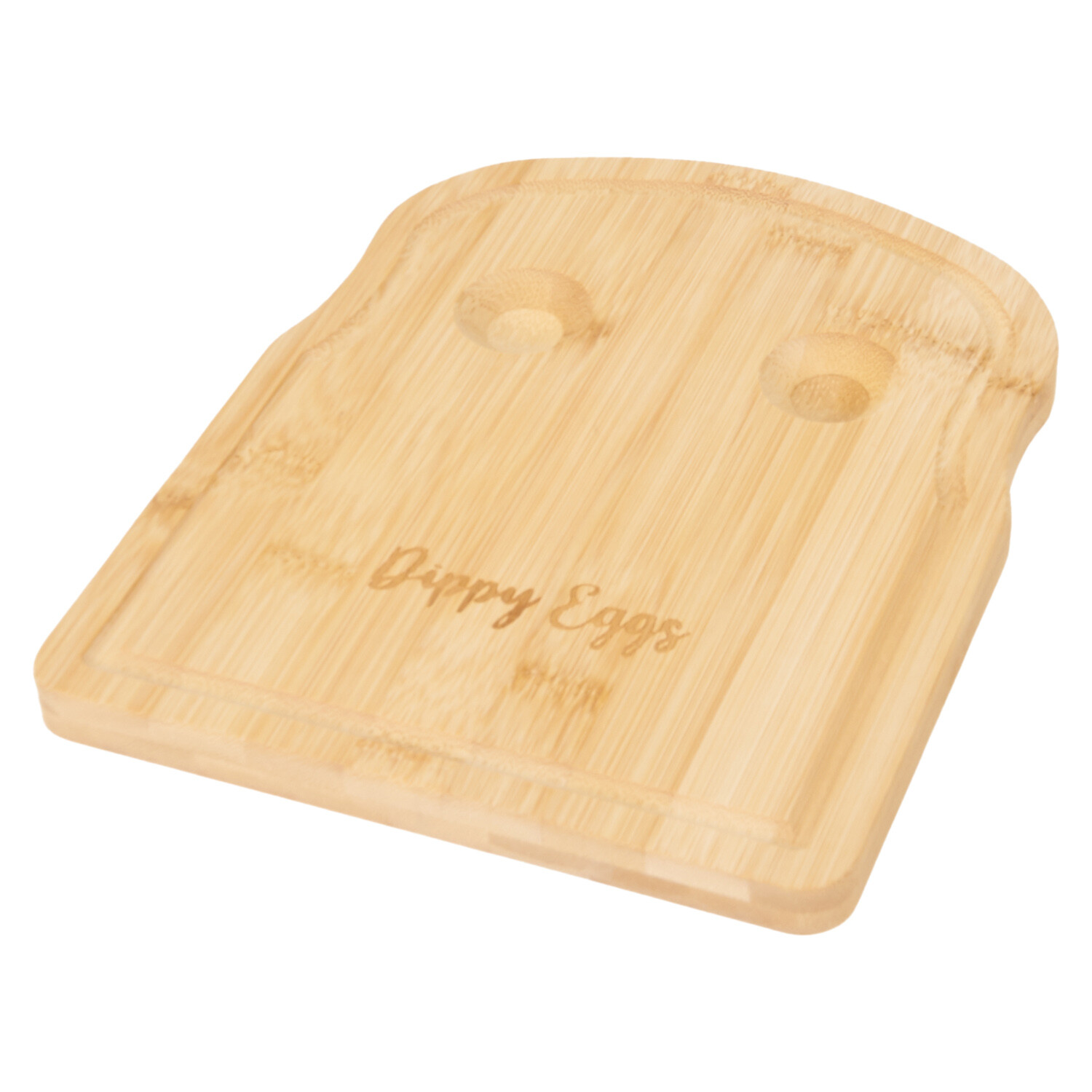 Bamboo Dippy Egg and Toast Board - Natural Image 3