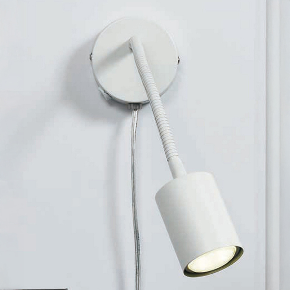 Nordlux Explore Flex White Wall Light Image 2